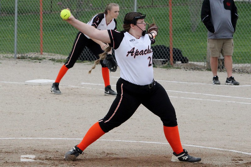 Lady Apaches Take Double Header From Southern Wells