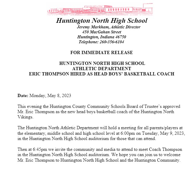 Outside The CountyHuntington North Wabash County Sports