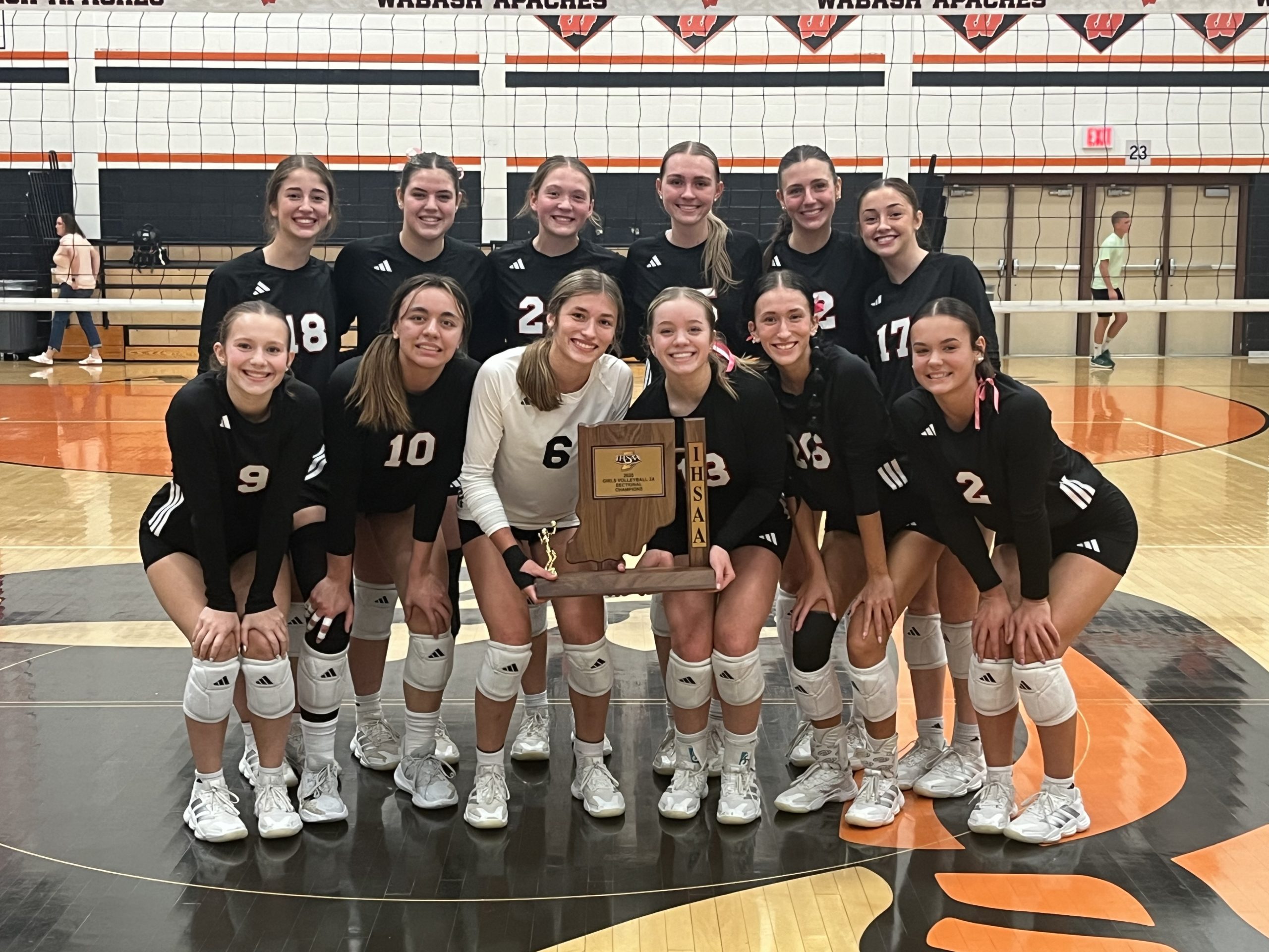 VolleyKnights Cruise To Sectional Crown