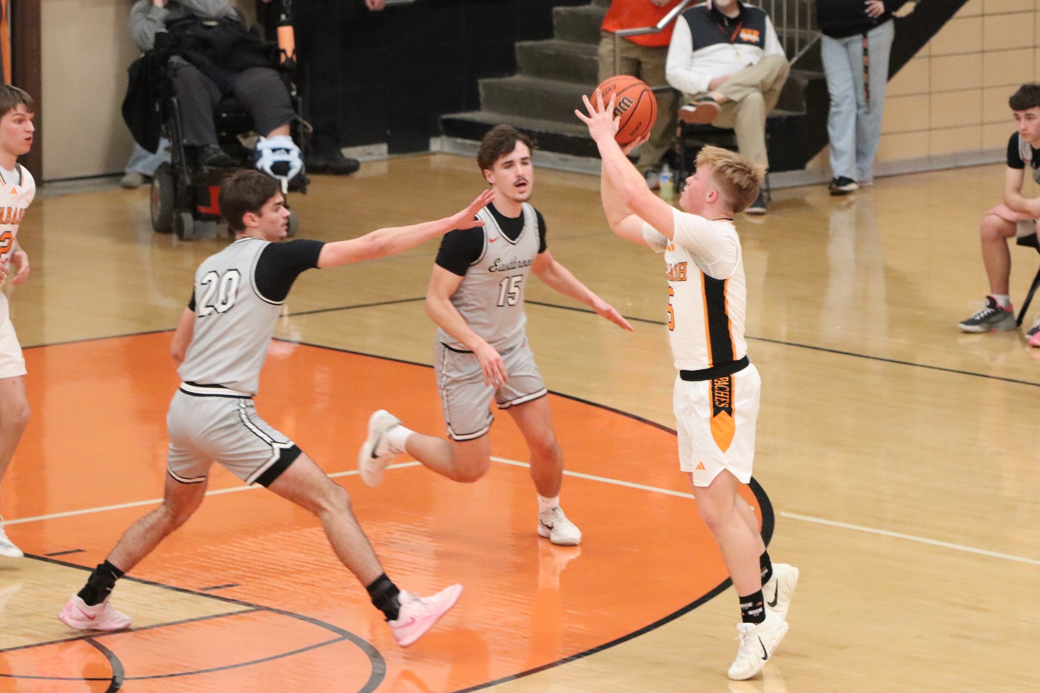 Apaches Sputter Against Eastbrook